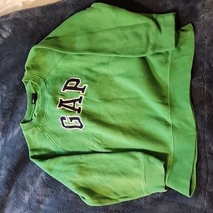 Baby gap green sweatshirt 5t